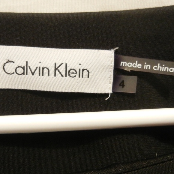 Calvin Klein Black Size 4 dress - Picture 4 of 5